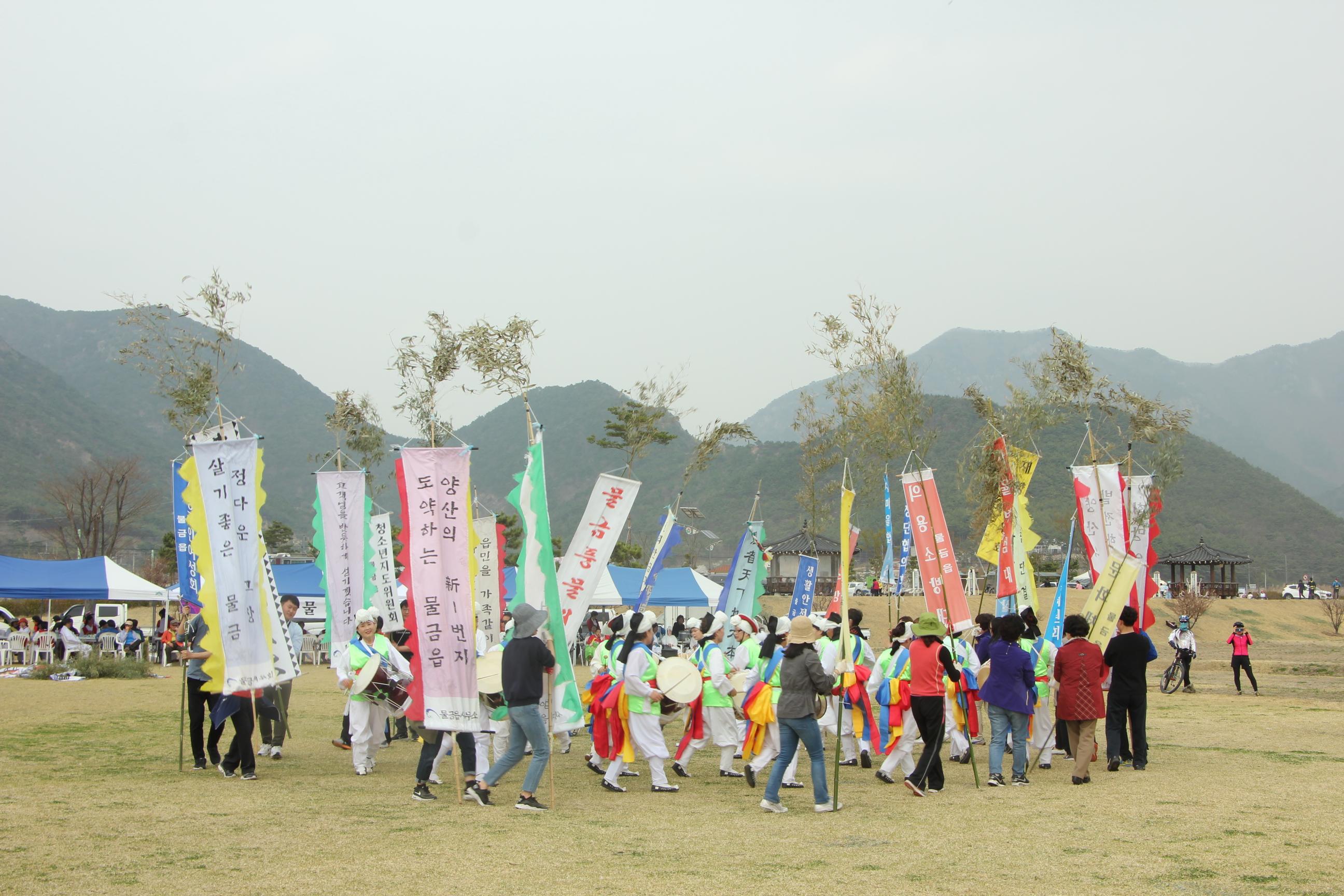 2018 가야진용신제 풍물경연 사진