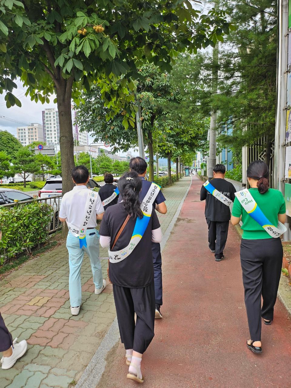 2024.7.23. 덕계동 청소년지도위원회 캠페인 실시