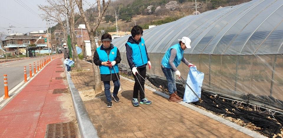 2019. 3. 물금읍 국토대청소 실시 사진